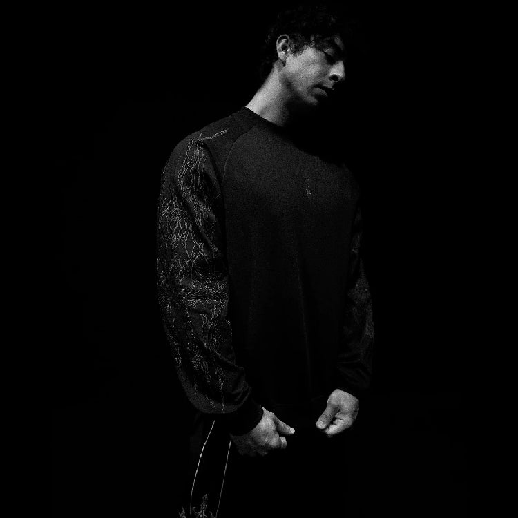 Breathe Divinity Archangel Oversized Premium Crewneck [DARKNESS]