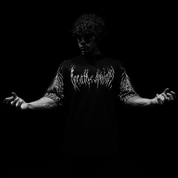 Breathe Divinity Hellfire Oversized T-Shirt [VOID BLACK]