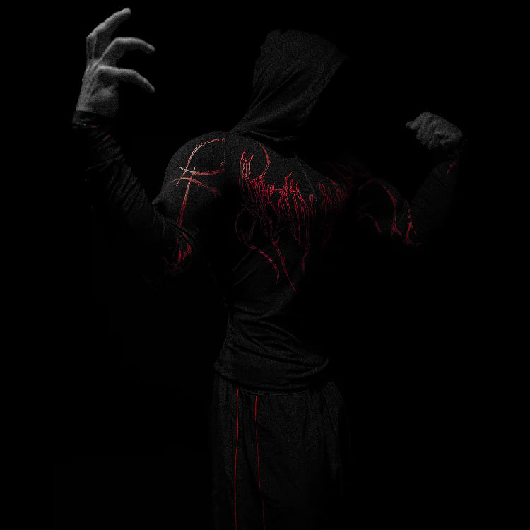 Breathe Divinity Void Tech™ Hollow Knight Hoodie Compression [NIGHTMARE]