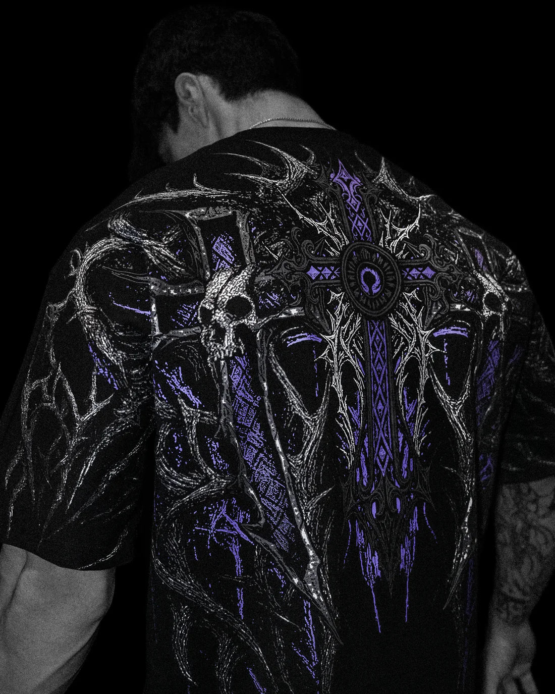 Breathedivinity Heaven’s Gate Oversized T-shirt [DUSK]