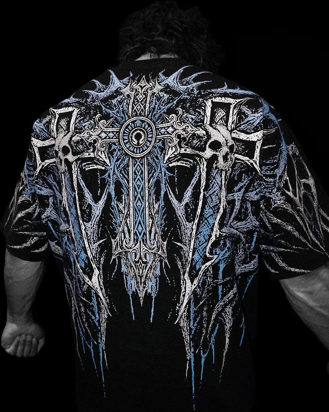 Breathedivinity Heaven’s Gate Oversized T-shirt [FROST]